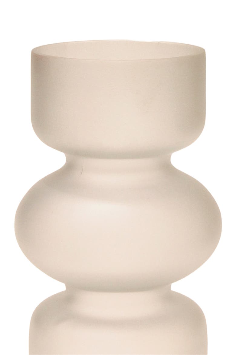 Iris Vase, Alternate, color, Frosted White