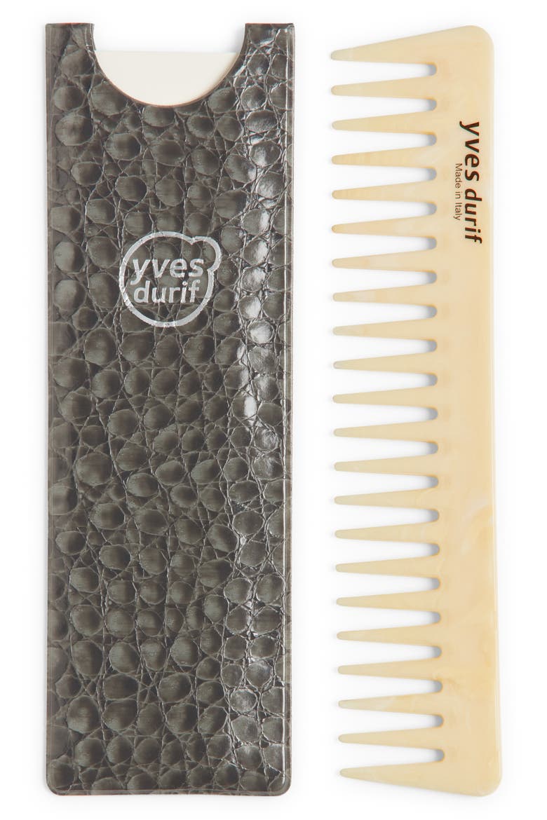 Wide Tooth Comb, Main, color, BEIGE