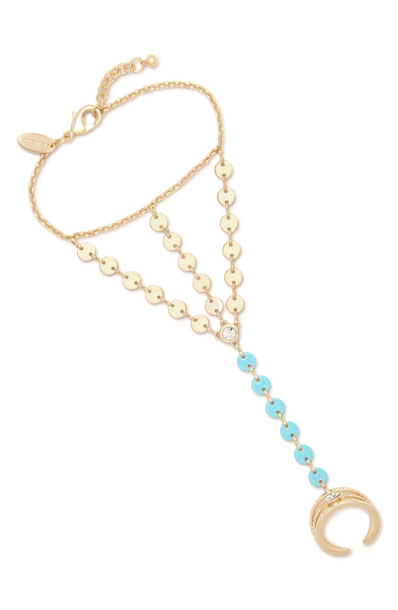 Ramy Brook Saruti Hand Chain, Main, color, Gold