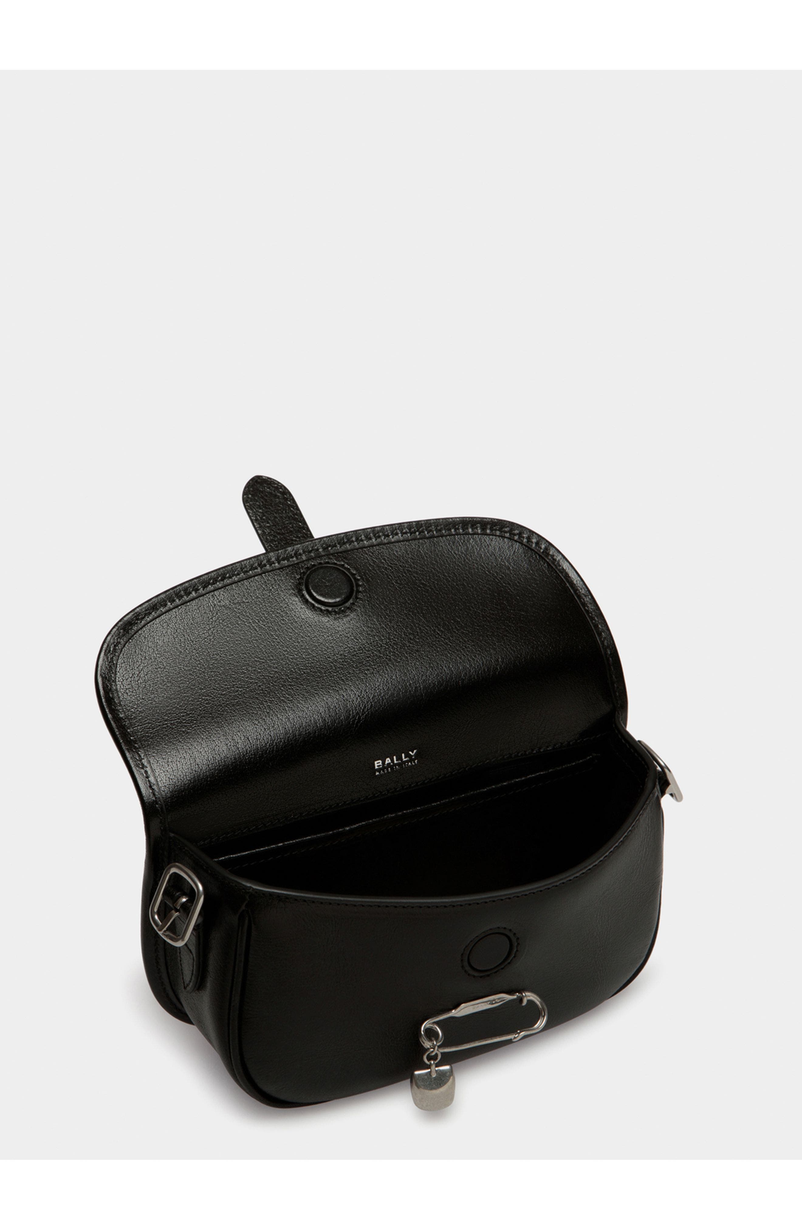 Bally Beckett Minibag in Leather With a Bally Pin, Alternate, color, 