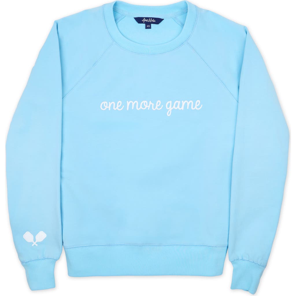 Ame & Lulu Love All Sweatshirt In Blue