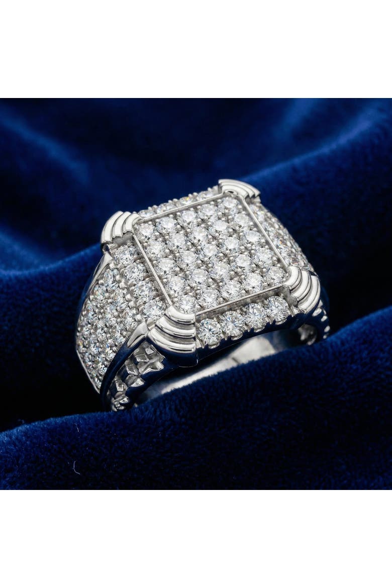 2Ct Men's Diamond Ring in 14k Gold Lab Grown, Alternate, color, 14k Yellow Gold