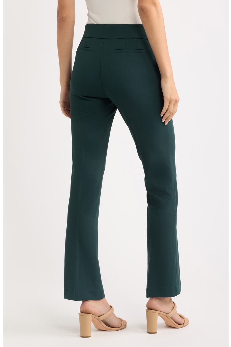 Slash Pocket Crepe Pull-On Pants, Alternate, color, TREELINE