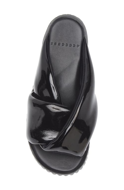 4ccccees Plia Anda Platform Sandal In Black
