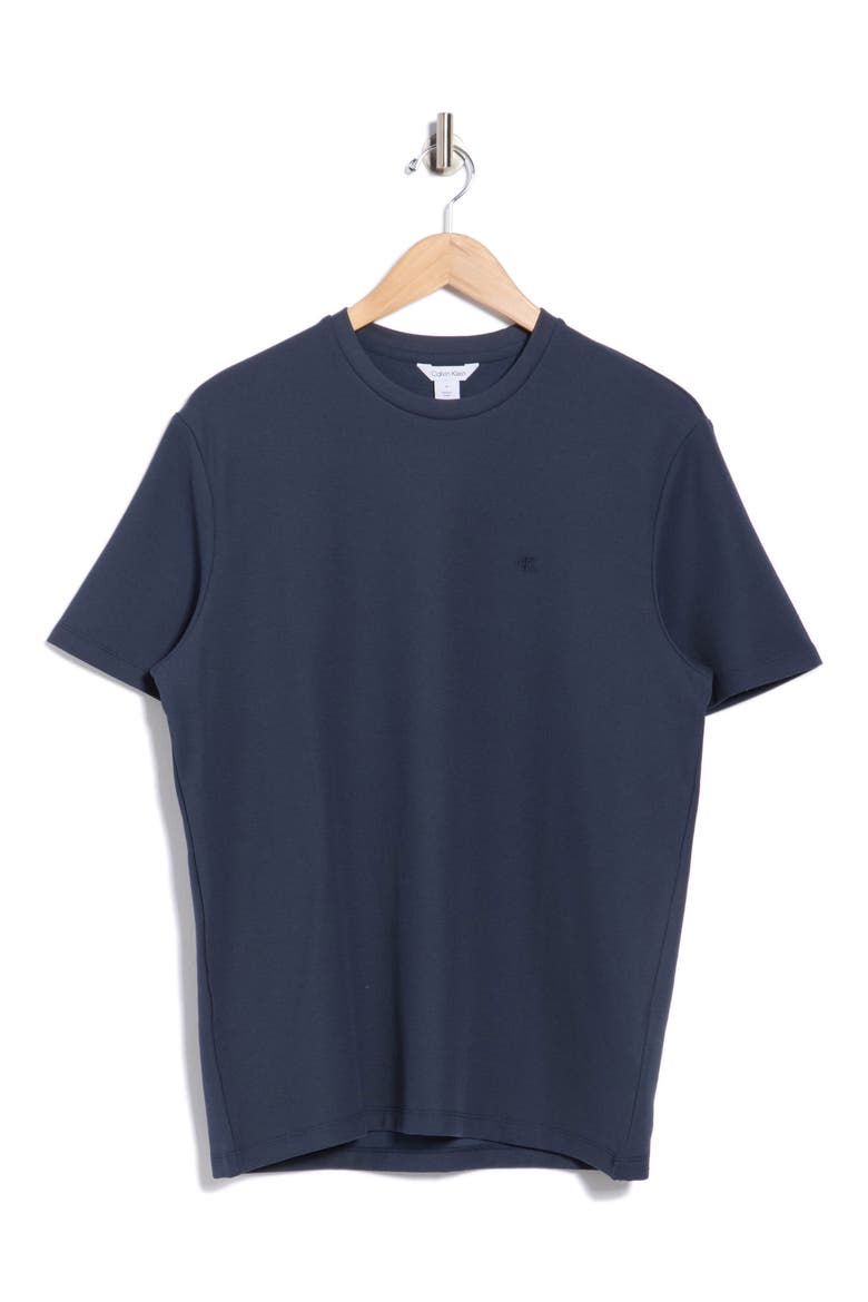 Micro Waffle T-Shirt, Alternate, color, INK