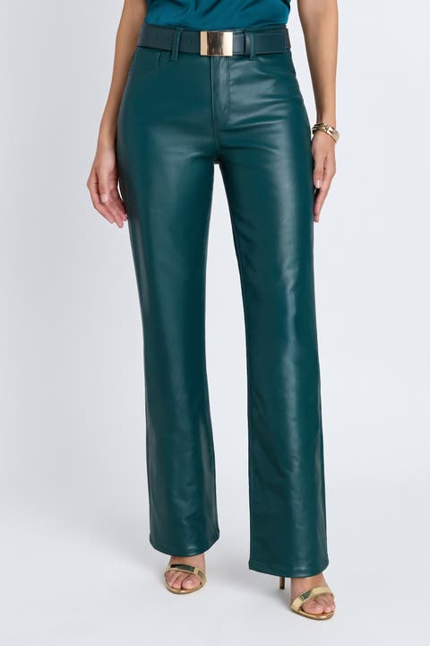 Aria Coated Flare Jeans
