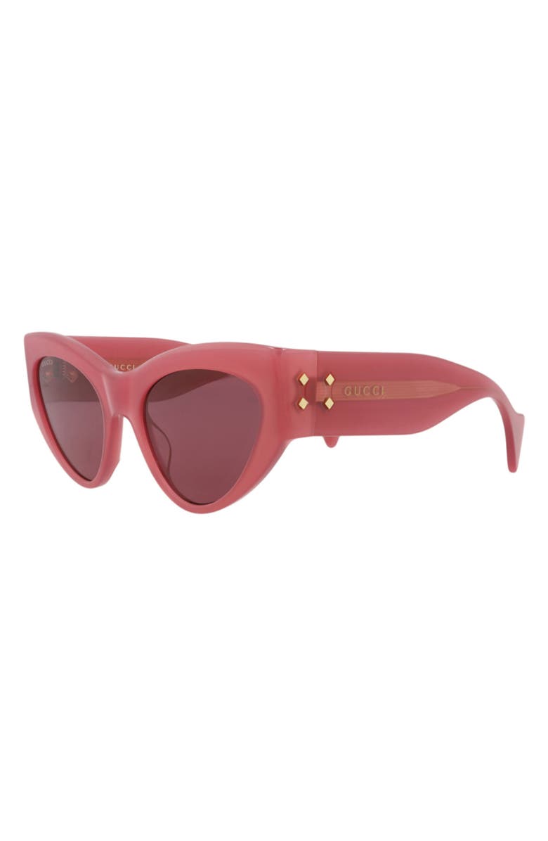 Gucci Novelty Sunglasses, Alternate, color, Pink Pink Violet
