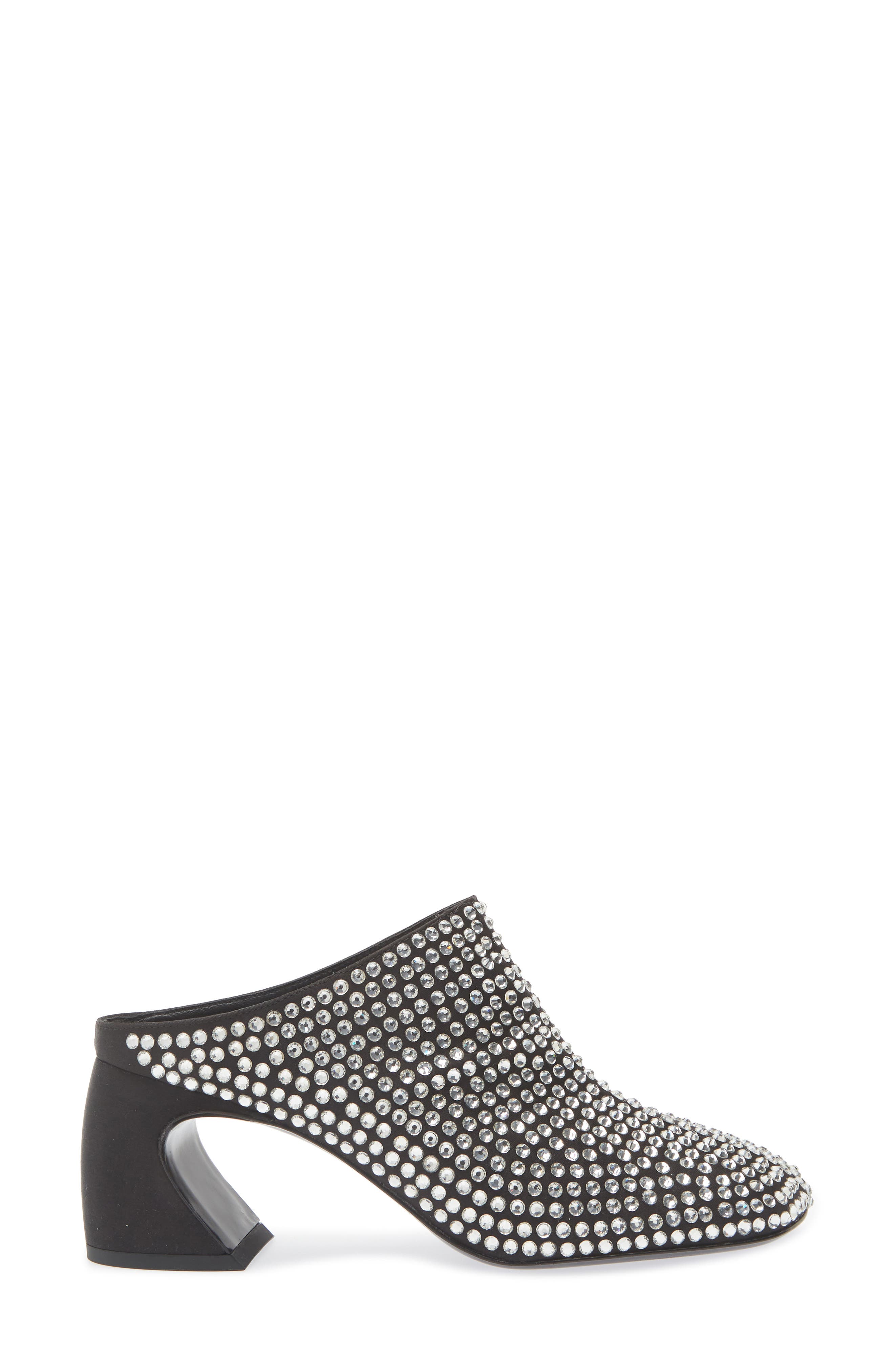 3.1 Phillip Lim Crystal Embellished Mule, Alternate, color, Black