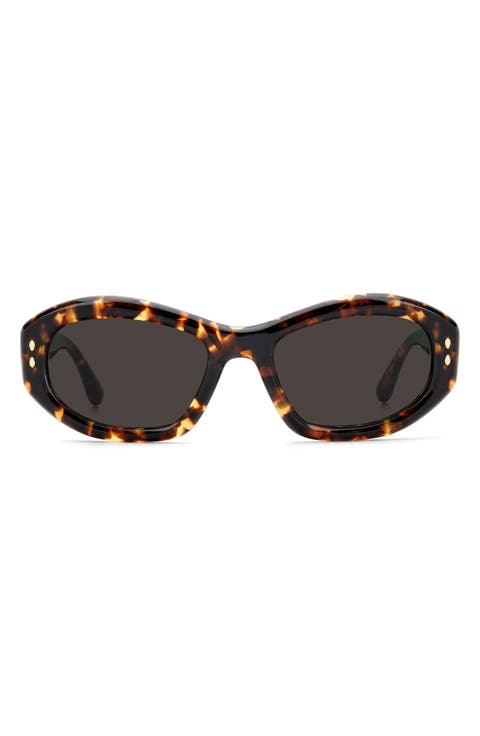 55mm Cat Eye Sunglasses