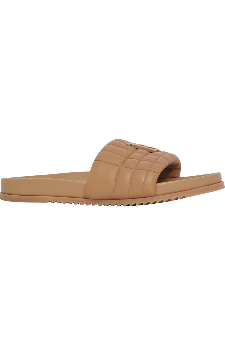 Burberry Melroy TB Quilted Check Slide Sandal, Main, color,