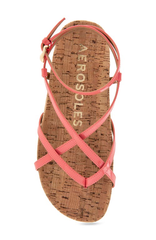 Shop Aerosoles Leera Ankle Strap Flat Sandal