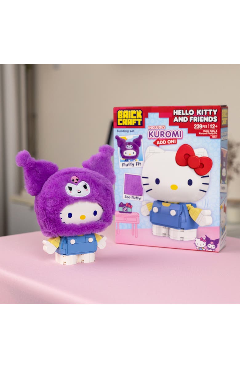 Brickcraft Hello Kitty Kuromi Fluffy Fit Building Set, Alternate, color, Purple