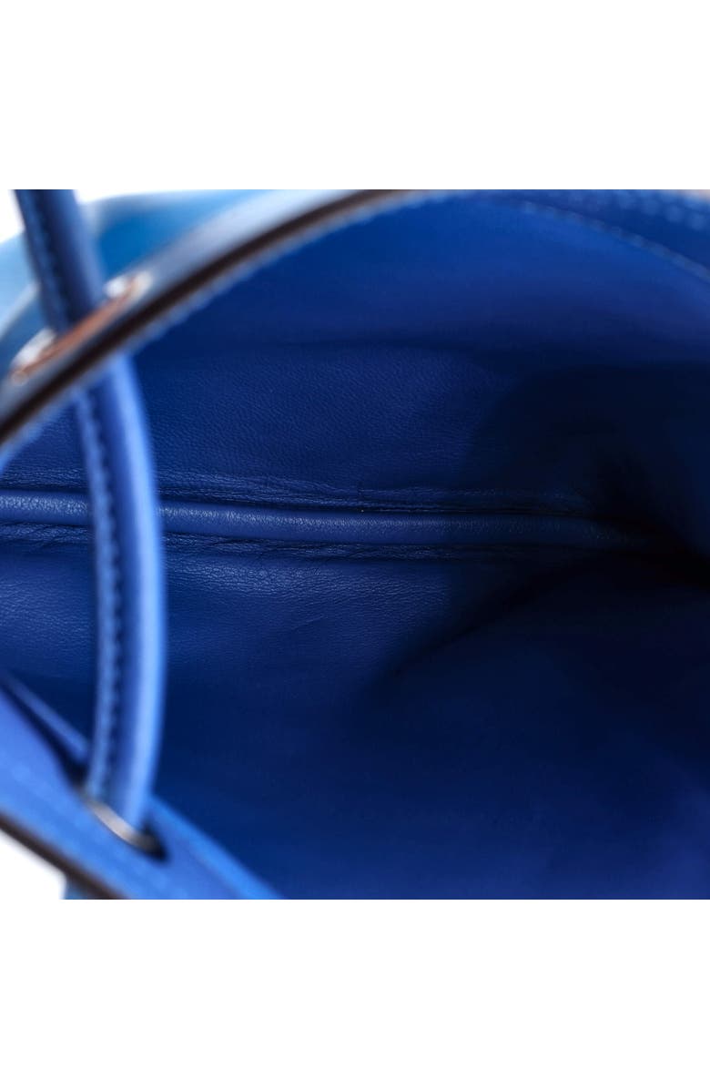 Pre-Owned Hermes Aline Bag Milo Lambskin and Swift Mini, Alternate, color, Bleu Zanzibar