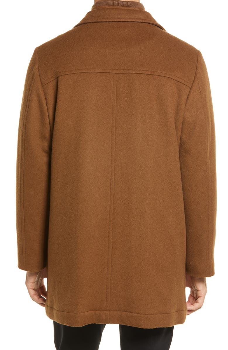 Hart Schaffner Marx MacBeth Car Coat with Bib, Alternate, color, Vicuna