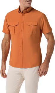 Mizzen+Main Leeward Tailgate Short Sleeve Button Up Shirt