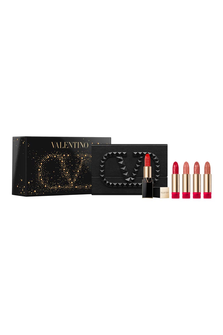 Rosso Valentino Lip & Lip Refill Set (Nordstrom Exclusive) $165 Value, Main, color, NO COLOR