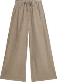 M&S Linen Palazzo Pants