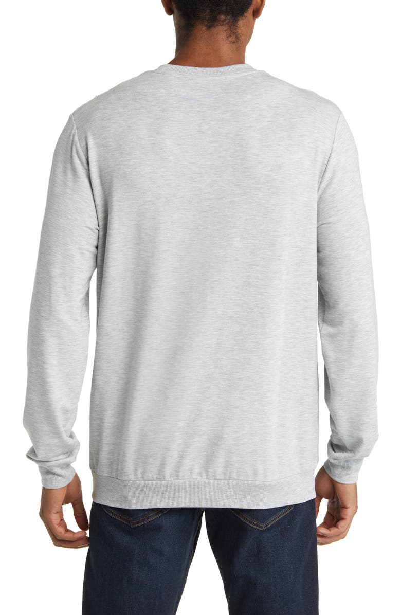 TravisMathew Amenities Crewneck Sweatshirt, Alternate, color, 