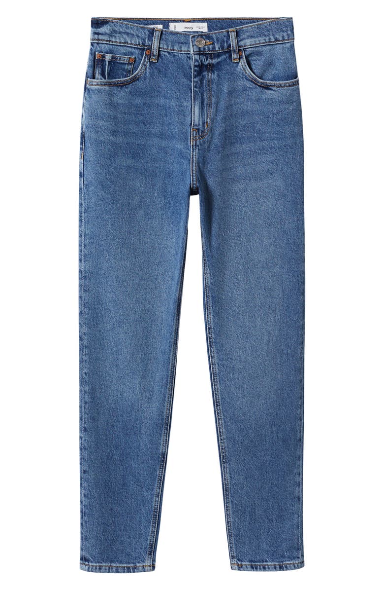 MANGO High Waist Mom Jeans, Alternate, color,
