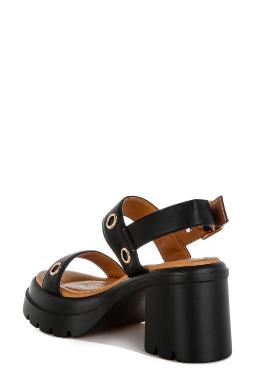 London Rag Urla Platform Sandal In Black