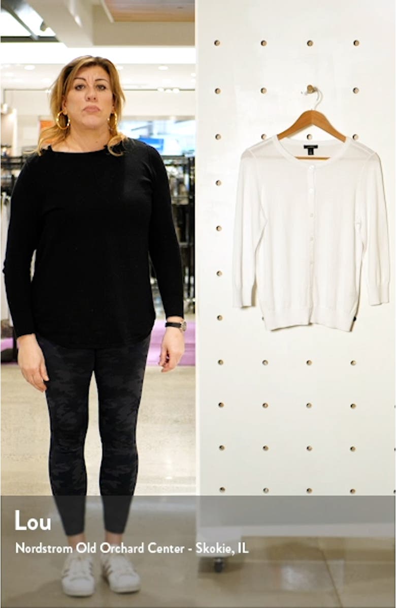 Crewneck Cardigan, sales video thumbnail