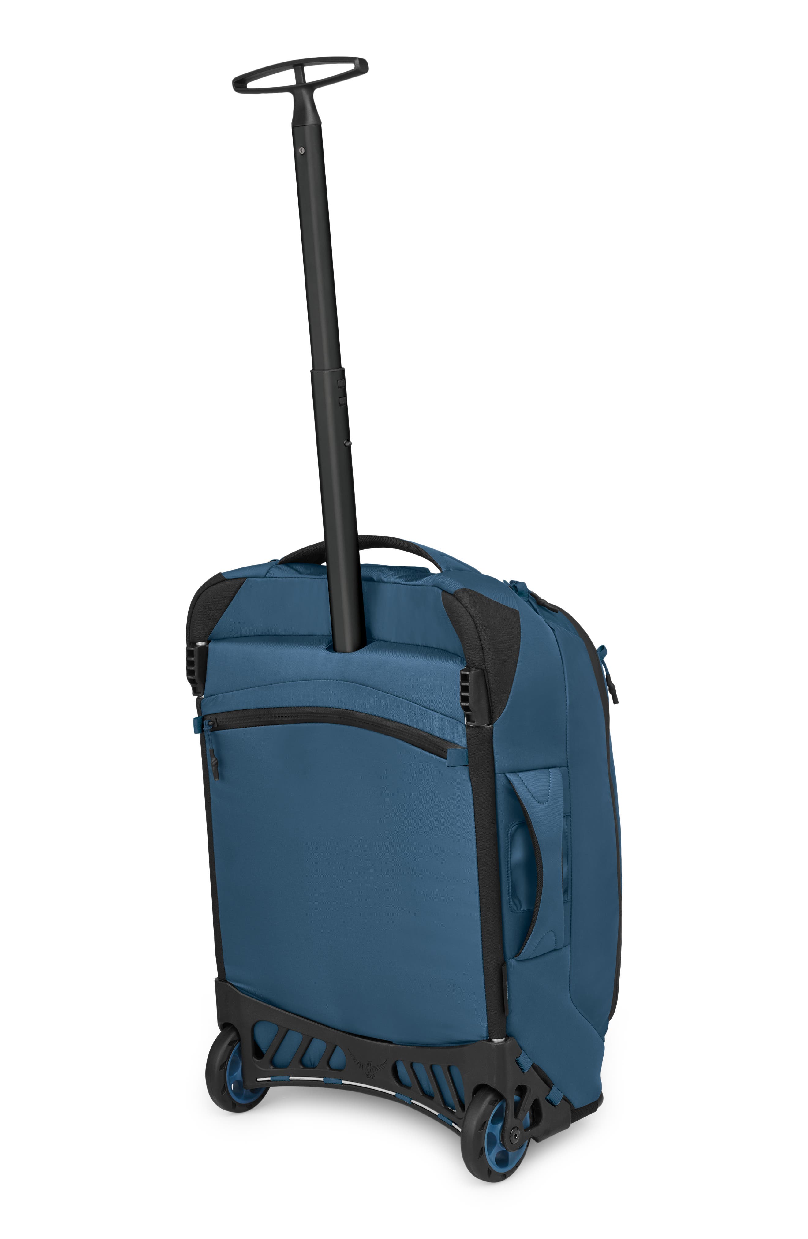 Osprey Ozone Two-Wheel 40-Liter Carry-On Suitcase, Alternate, color, Coastal Blue