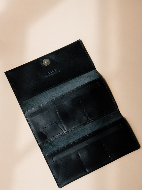 Able Debre Wallet In Black In Black