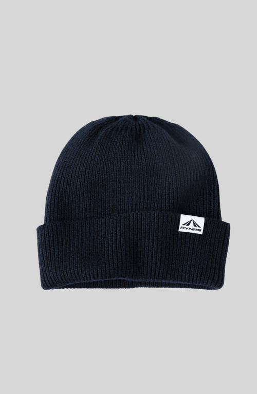 Pynrs Performance Streetwear Burrell Beanie Hat In Navy