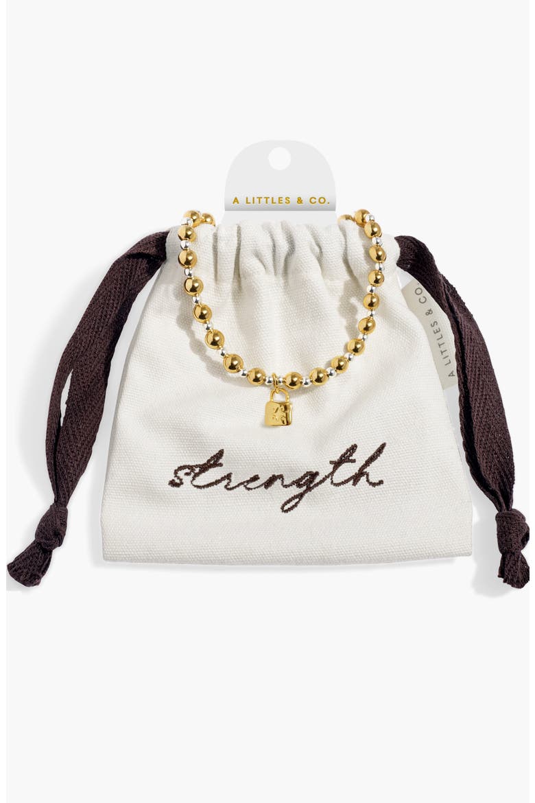 Words To Treasure 'Strength' Bracelet, Main, color, Mixed
