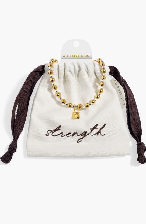Words To Treasure 'Strength' Bracelet
