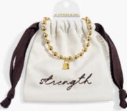A Littles & Co Words To Treasure 'Strength' Bracelet