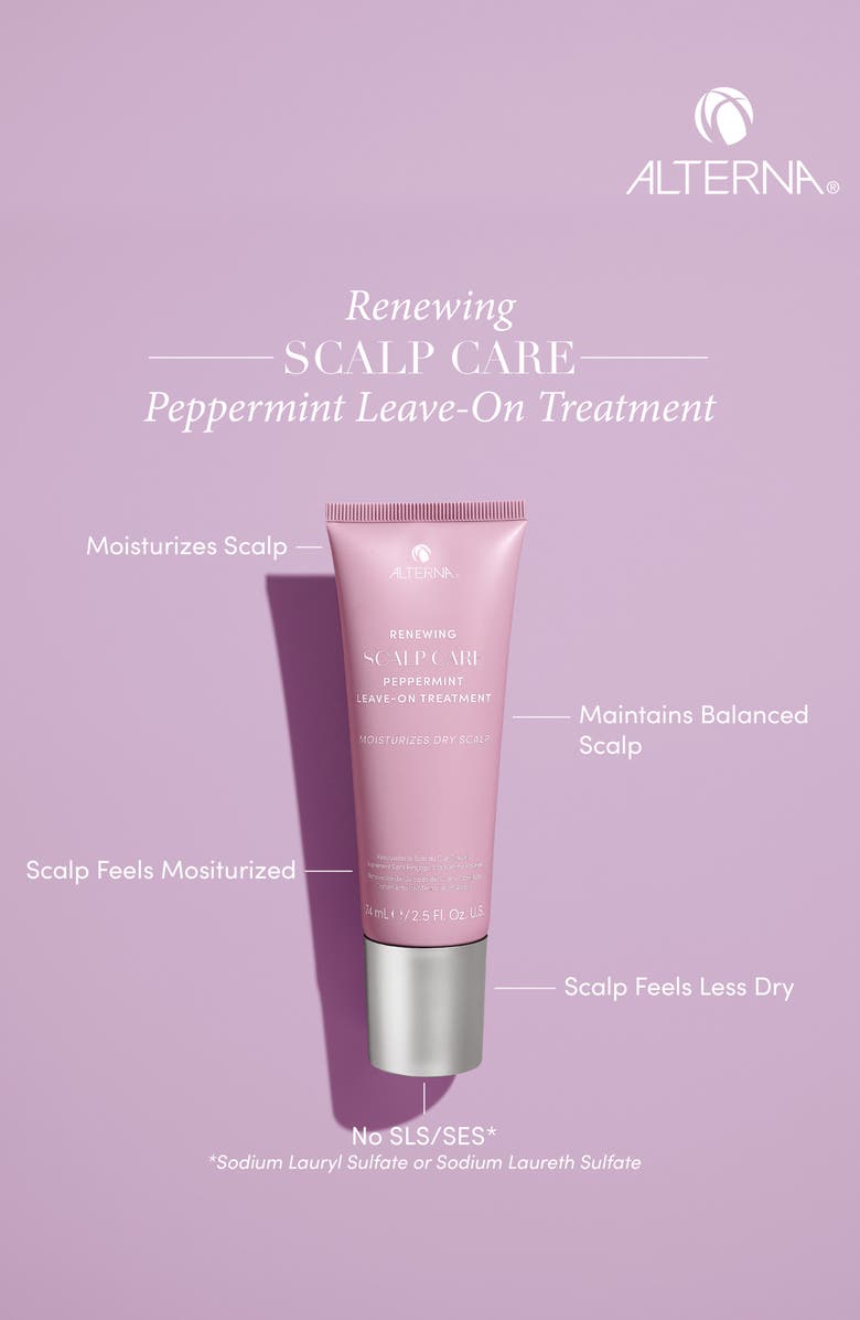 ALTERNA<sup>®</sup> Renewing Scalp Care Peppermint Leave-On Treatment, Alternate, color,