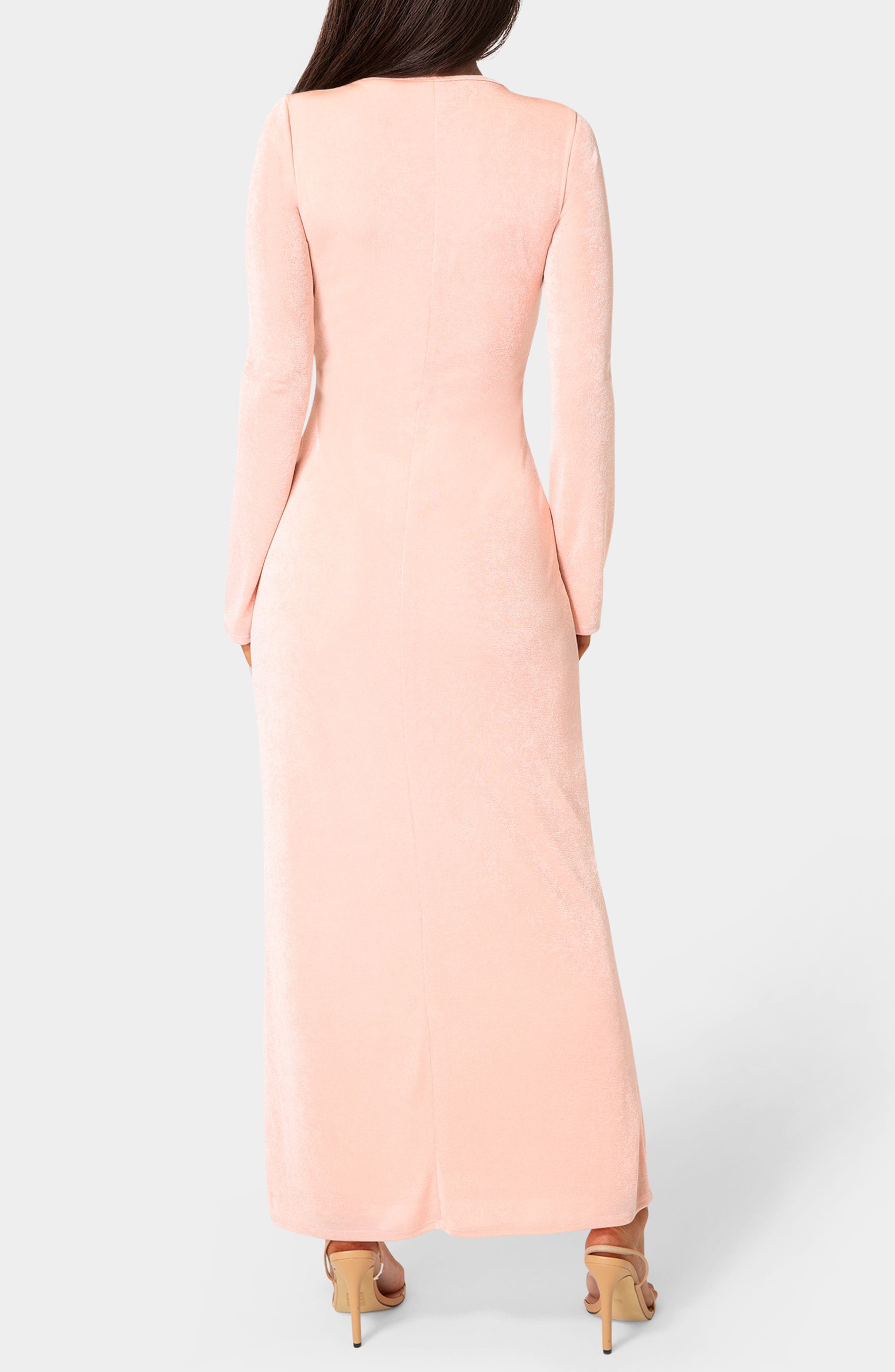 Keyhole Bell Sleeve Maxi Dress - image 4