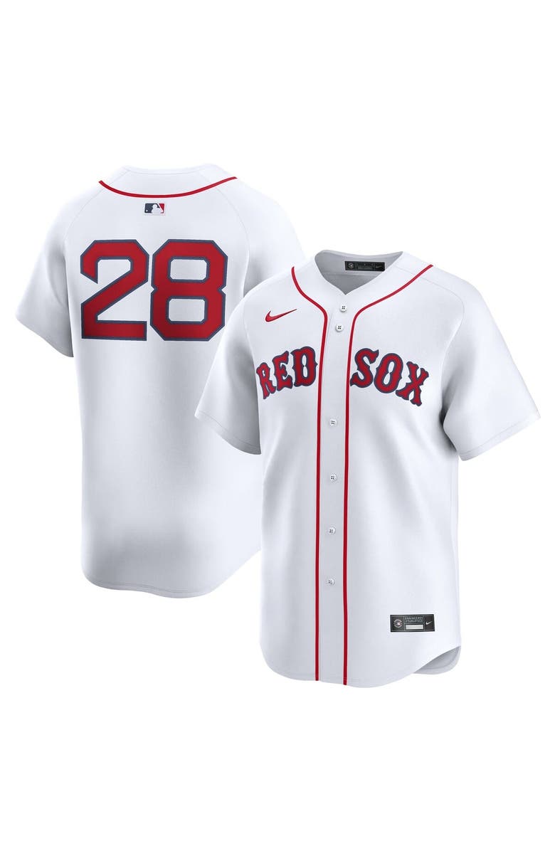 Nike Men's Nike Kristian Campbell White Boston Red Sox Home Limited Jersey, Alternate, color, White