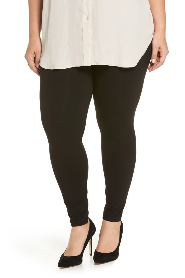 High Rise Leggings, Main, color, BLACK