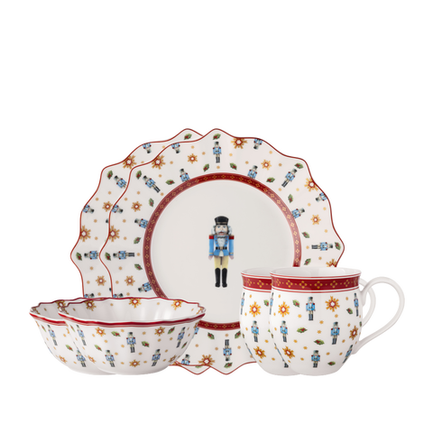 Toy's Delight Breakfast Set for 2, Nutcracker