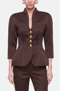 Nocturne Boned Stand Collar Jacket