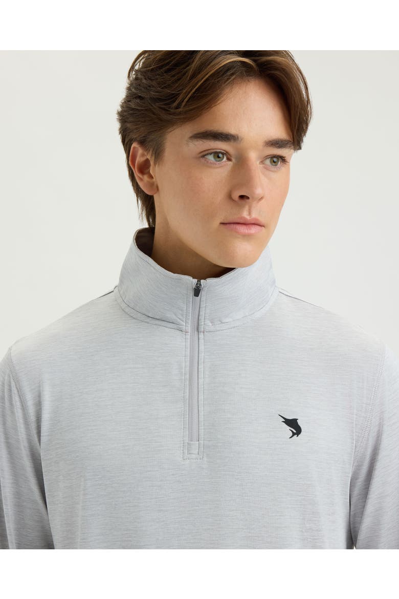 Tight Line  Performance Quarter Zip, Alternate, color, MIST GREY