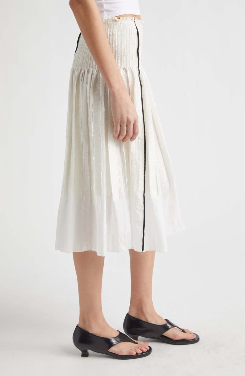 Paloma Wool Lupe Woven Jacquard Skirt, Alternate, color, 000 - White