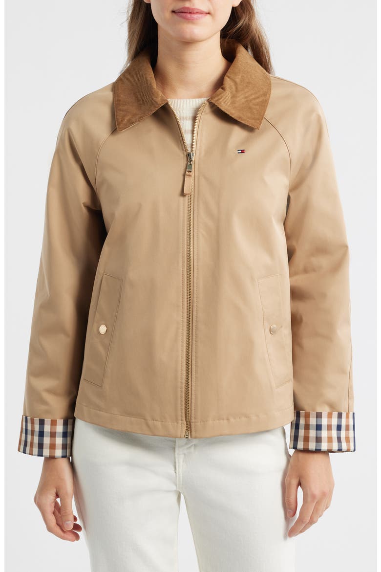 Zip-Up Barn Jacket, Alternate, color, CAMEL