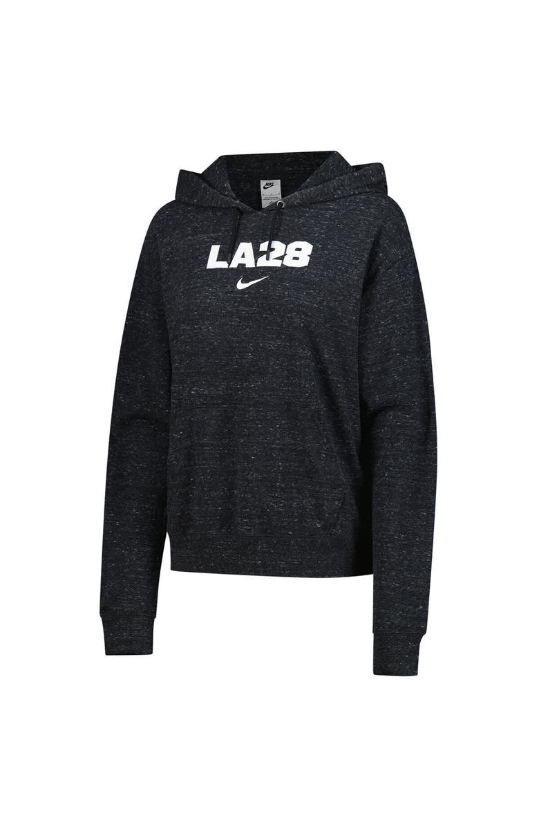 Nike Women's Nike Black LA28 Summer Olympics Gym Vintage Pullover Hoodie, Alternate, color, Black
