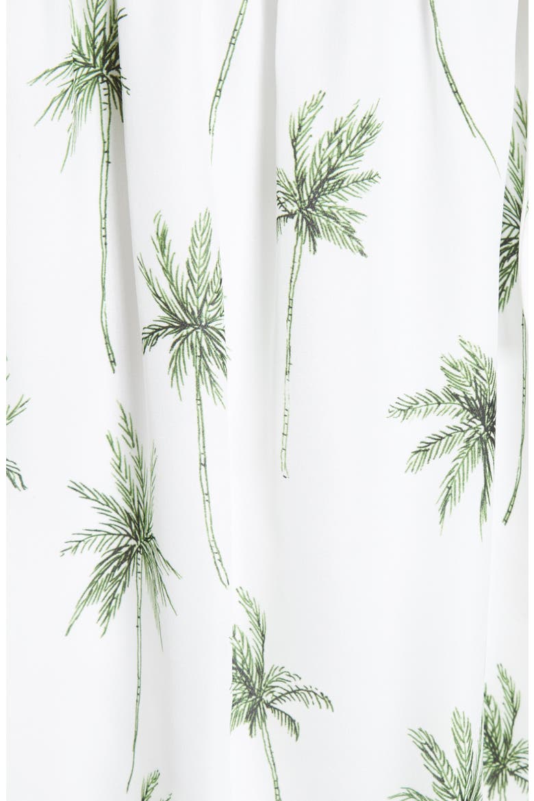 Eden Palm Tree Print Top, Alternate, color, MULTI