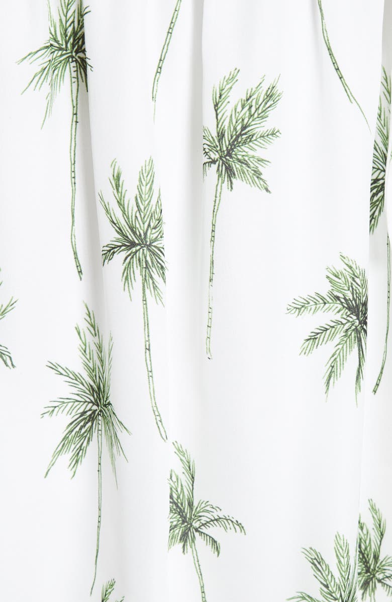 Milly Eden Palm Tree Print Top, Alternate, color,