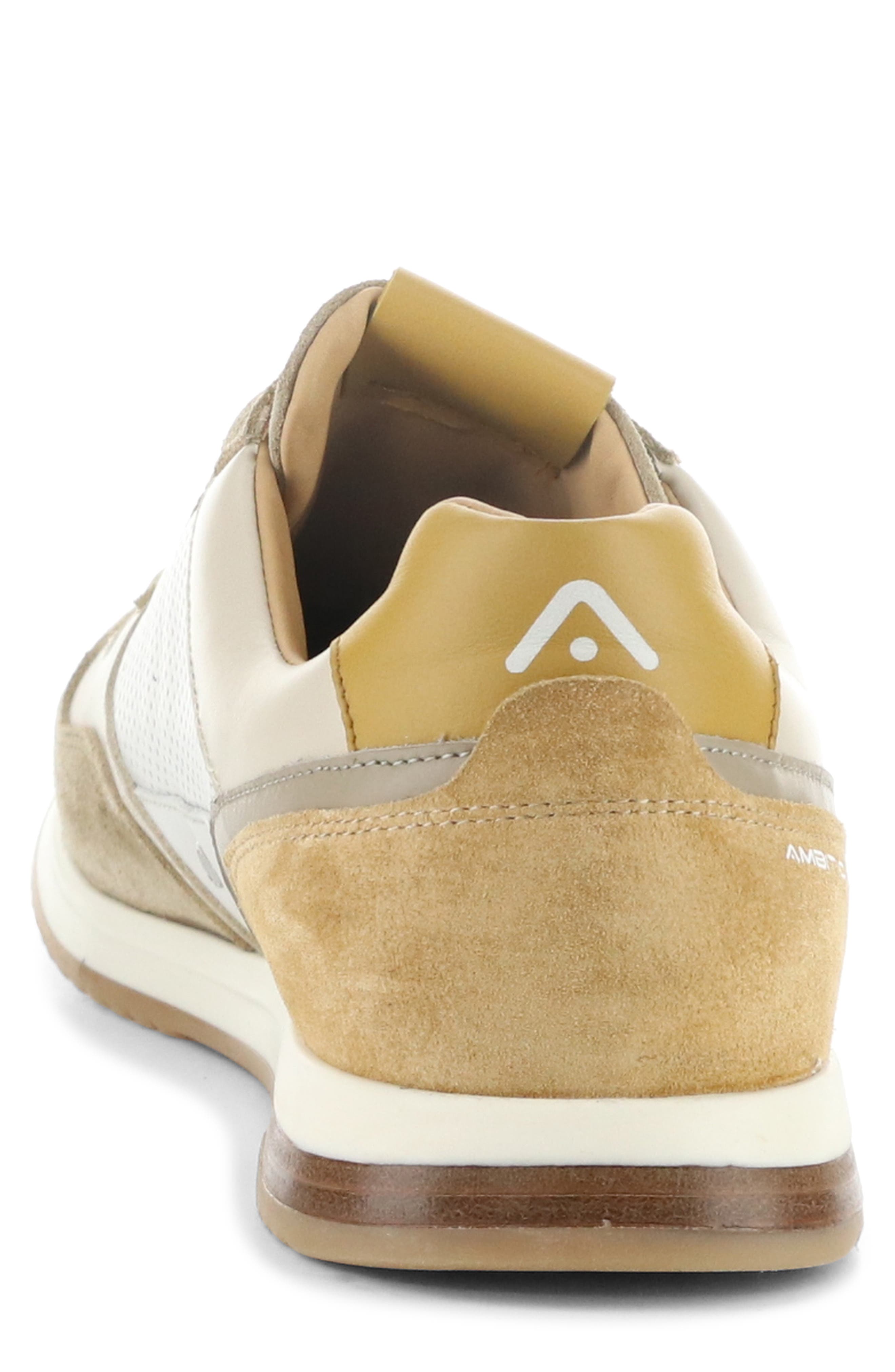 13956 Low Top Sneaker, Alternate, color, BEIGE/ OFF WHITE