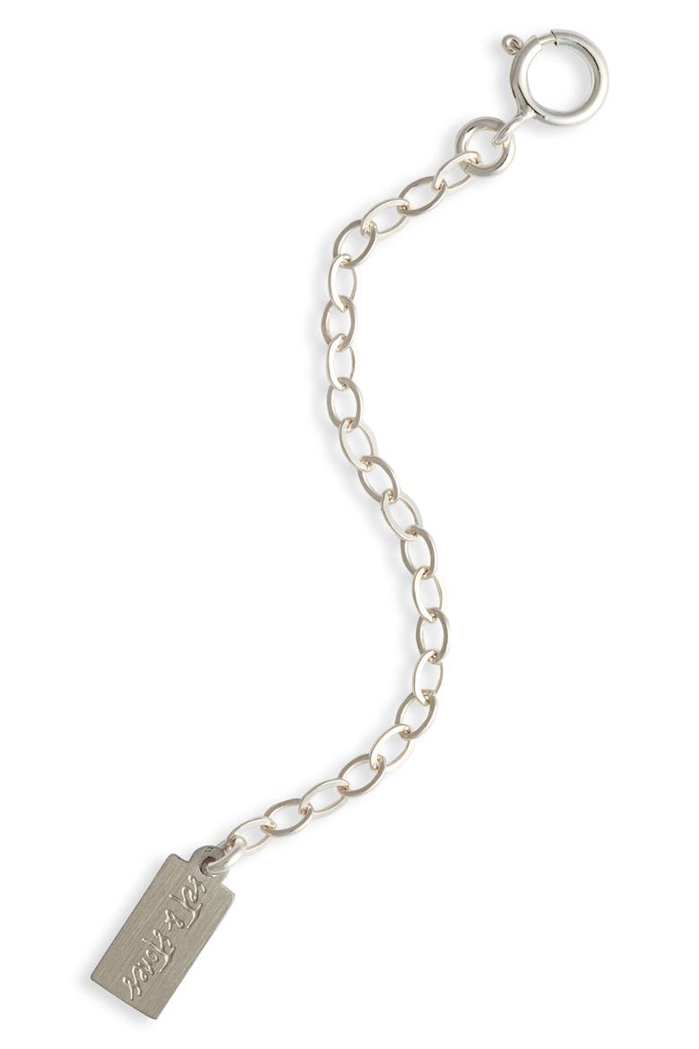 Extender Chain, Main, color, STERLING SILVER