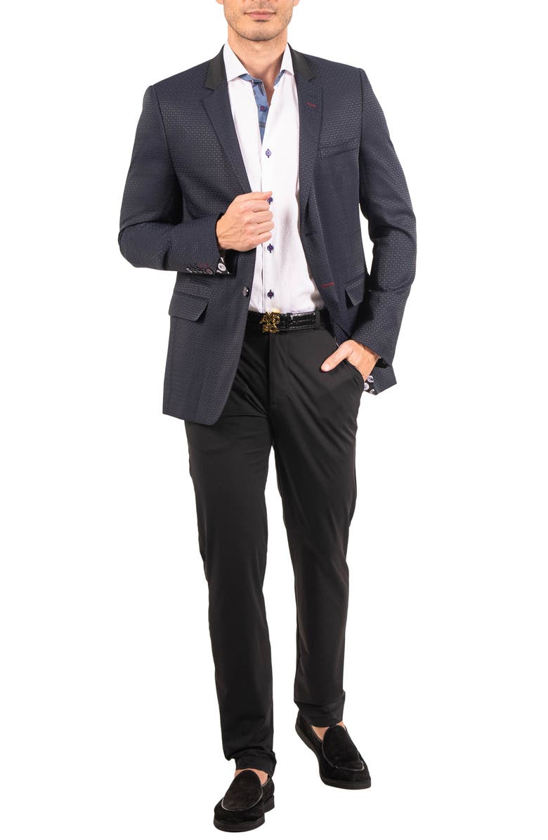 Maceoo Socrate Evo Resistance23 Check Jacquard Blazer, Alternate, color, 