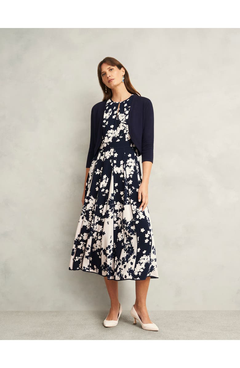 HOBBS LONDON Carrie Bolero, Alternate, color, Navy