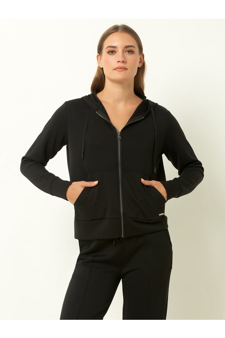 Ultra Soft Full Zip Hoodie, Main, color, Black