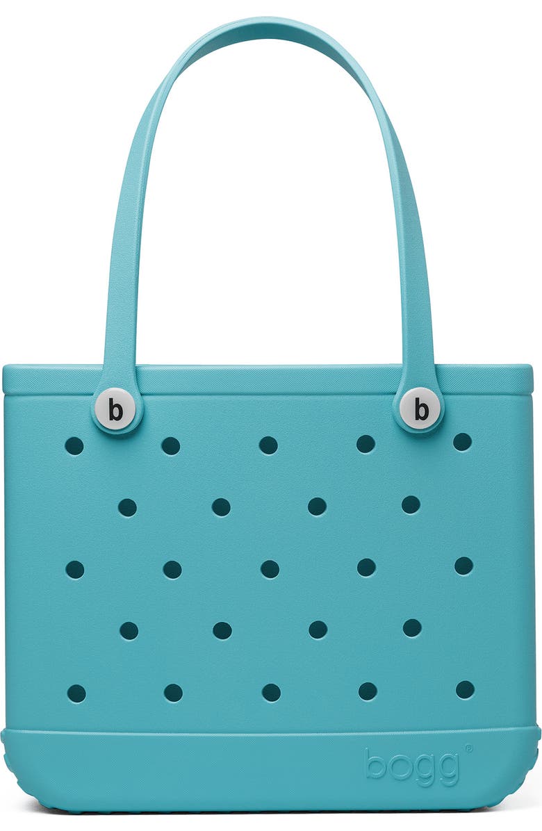 Bogg Bag Baby Boggs Tote Bag, Main, color, Turquoise And Caicos