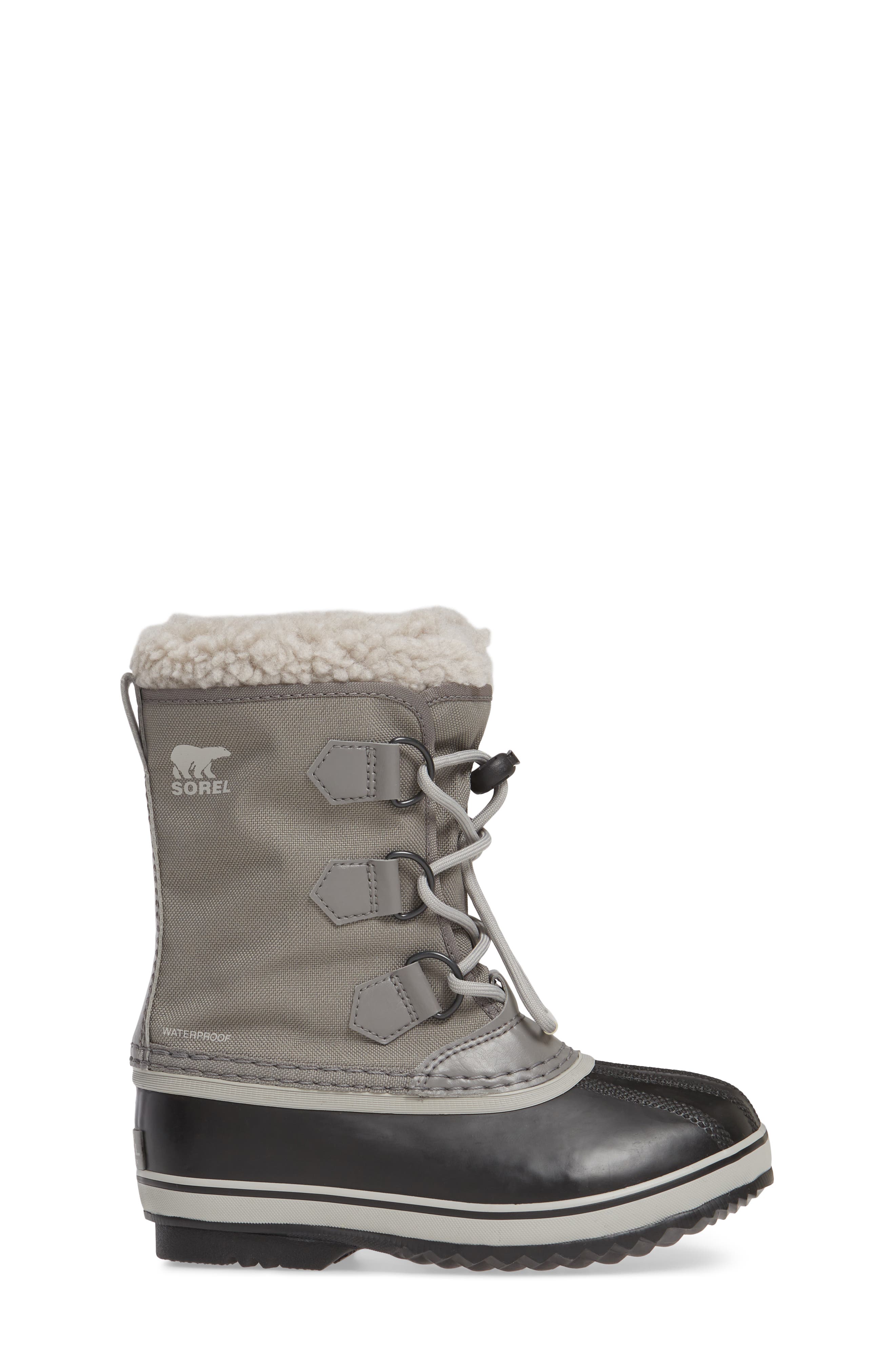 SOREL Kids' Yoot Pac Waterproof Snow Boot, Alternate, color, 